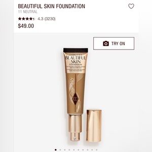 Charlotte's Beautiful Skin Foundation - Warm Chaude